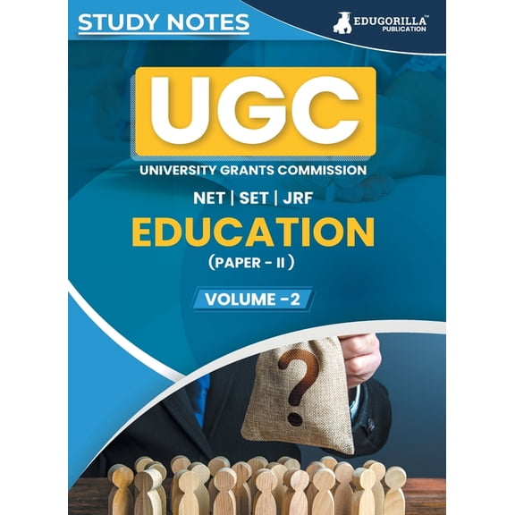 UGC NET Paper II Education (Vol 2) Topic-wise Notes (English Edition) A Complete Preparation Study Notes with Solved MCQ, (Paperback)
