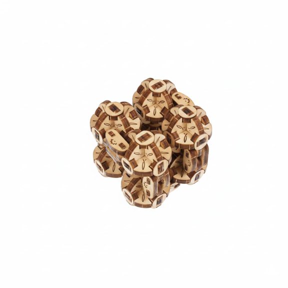 UGEARS Flexi-Cubus 2.0 Mini-Model, Octasphere Puzzle