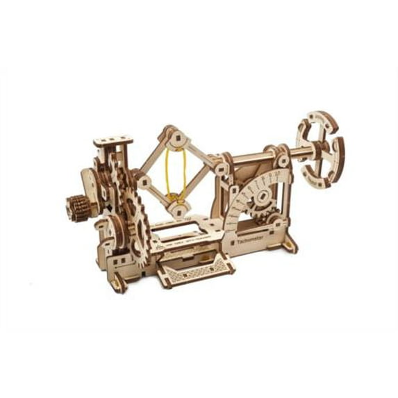 UGEARS STEM Lab Series Differential Counter Gearbox Pendulum - Unique Educational and Engineering 3D Puzzles with App (Tachometer)