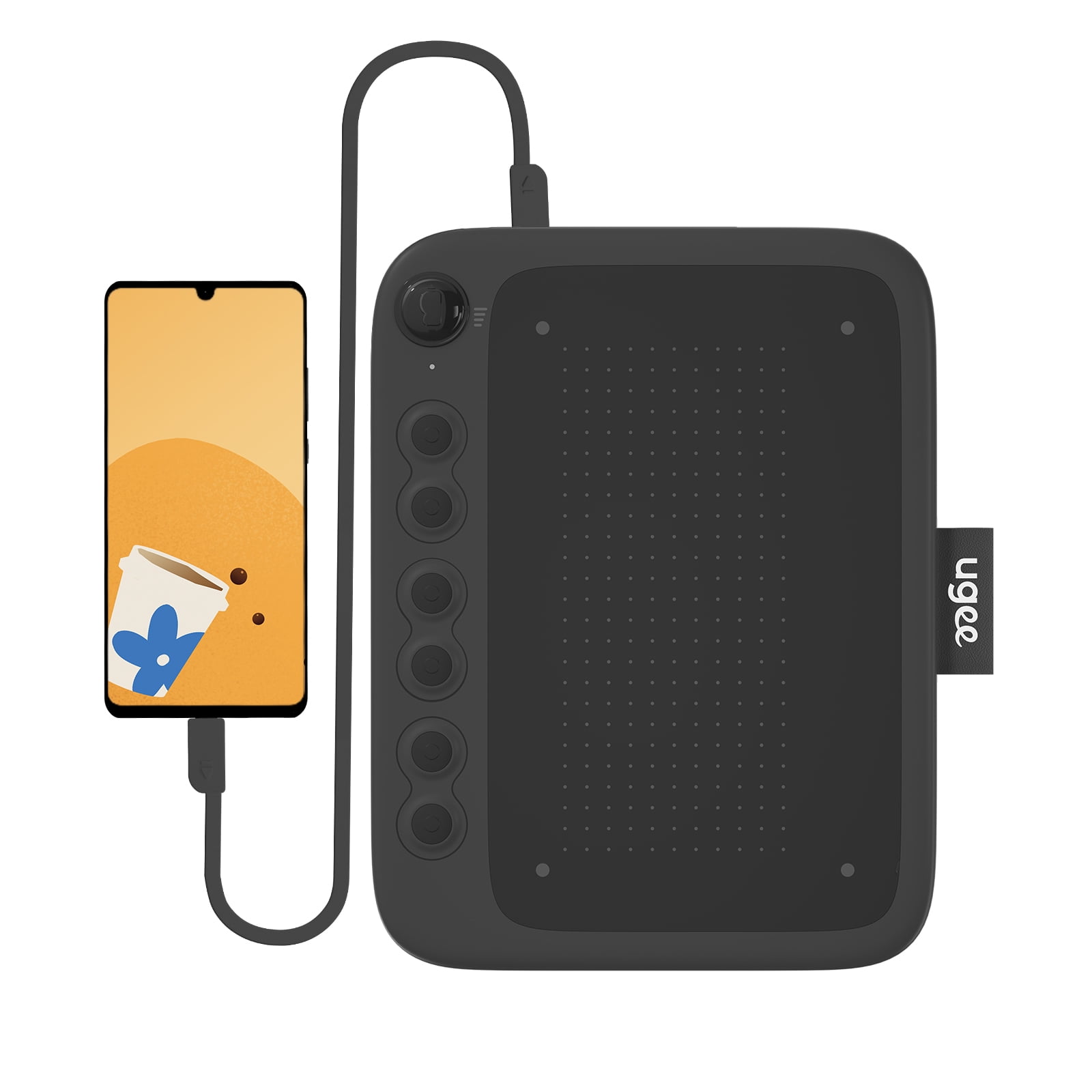UGEE Q6 Drawing Tablet for Android Phone, Adjustable Drawing Mode