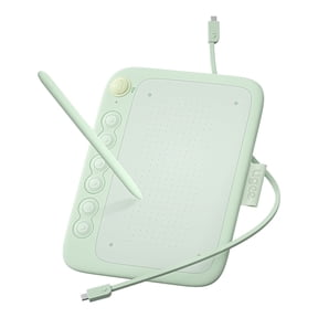 Ugee Q6 Graphics Drawing Pen Tablet for Android Phones, Compatible with Mac/Windows/Chrome/Linux, Bttery-free Stylus