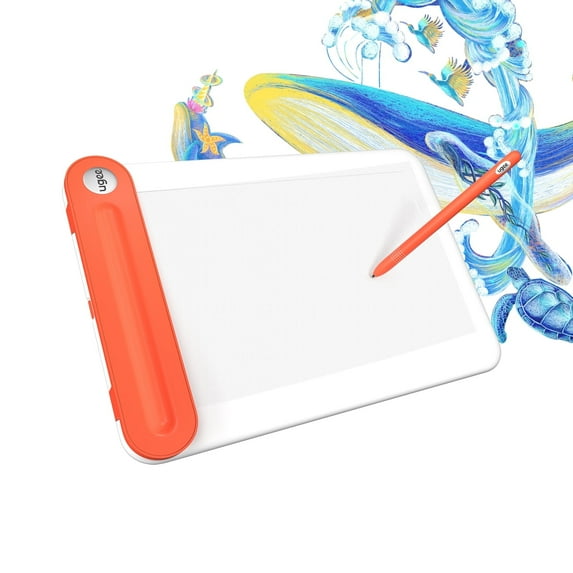 UGEE Q8W Bluetooth Graphics Drawing Tablet, 8.5"x 6", Compatible with Windows/Mac/Android