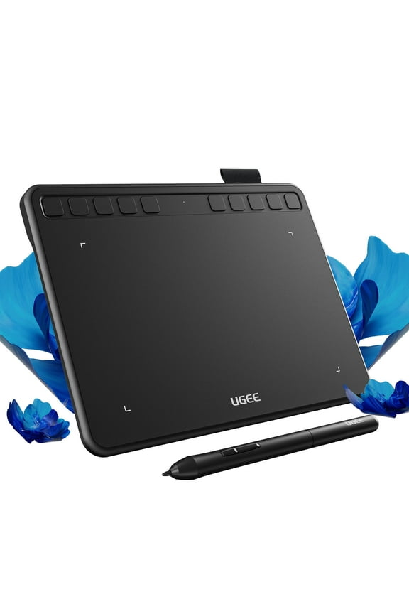 S640 Graphic Drawing Tablets Digital Pen Tablet with Stylus for Linux, Mac, Windows PC and Android OSU 6.3x 4 inches