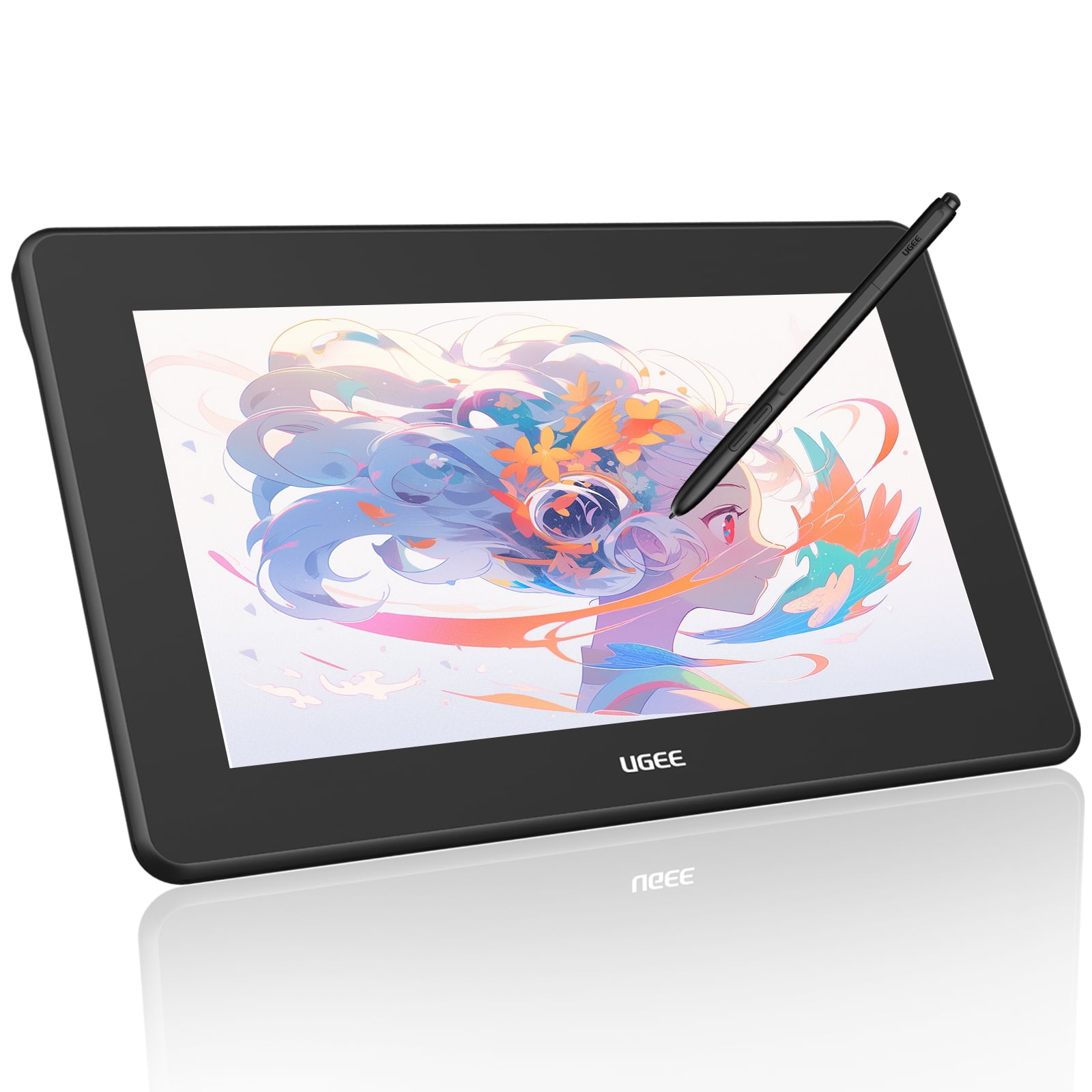 UGEE U1200 Drawing Tablet with Screen 11.9 inch Animation Art Tablets for  Linux, Mac, Windows and Chromebook - Walmart.com