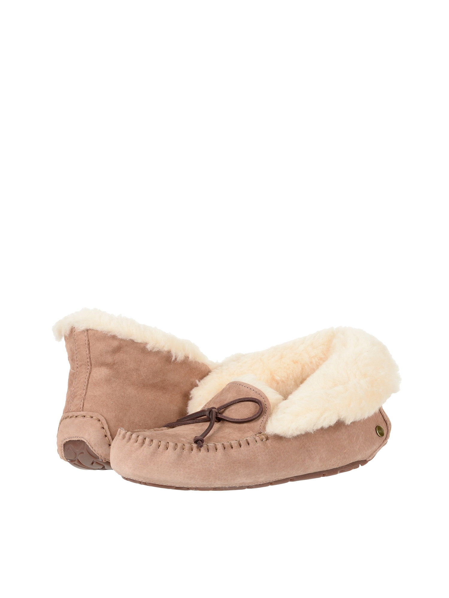 Ugg Suede Ugg Alena Size UGG Alena Sheepskin Lined Slippers -Dusk - Main Image