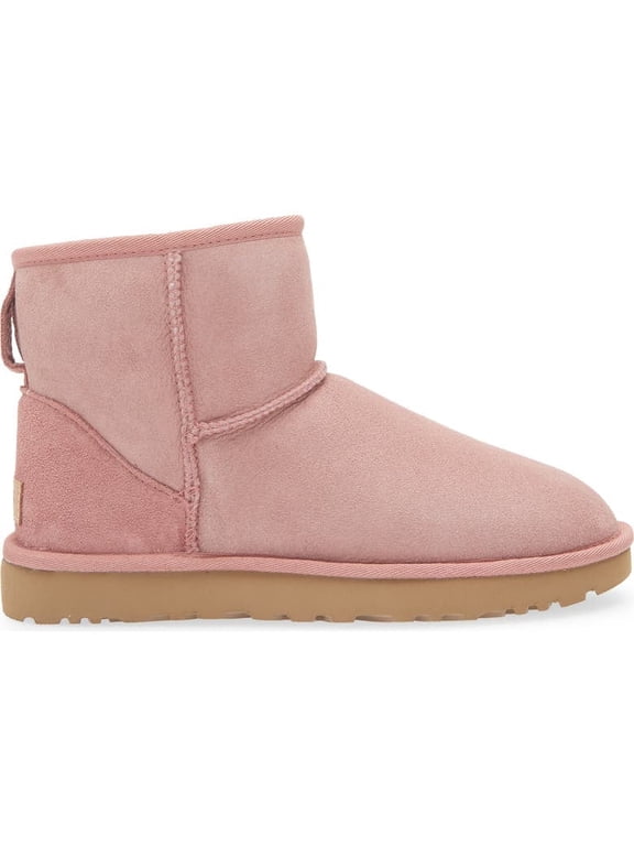 Classic Mini II Genuine Shearling Lined Boot Powder Pink (Women's)