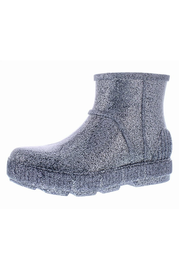 Drizlita Glitter Boot GS Girls Shoes Size 1, Color: Silver