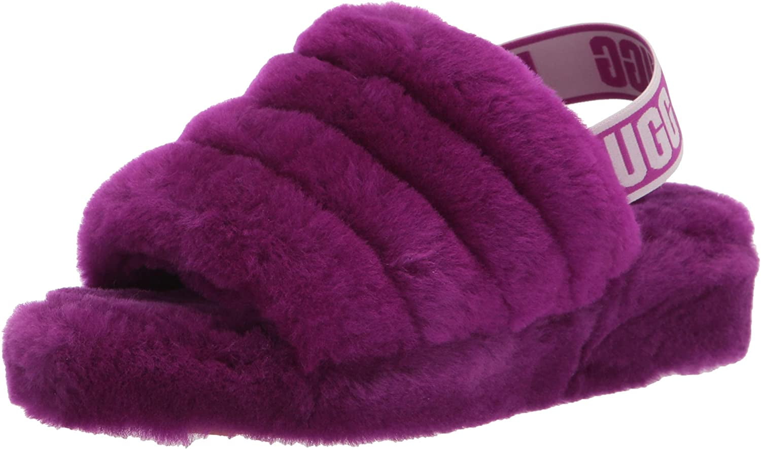 Ugg Fluff Yeah Slide Womens Sandals Size 6, Color: Natural Ugg Fluff Yeah Slide Womens Sandals Size 6, Color: Natural