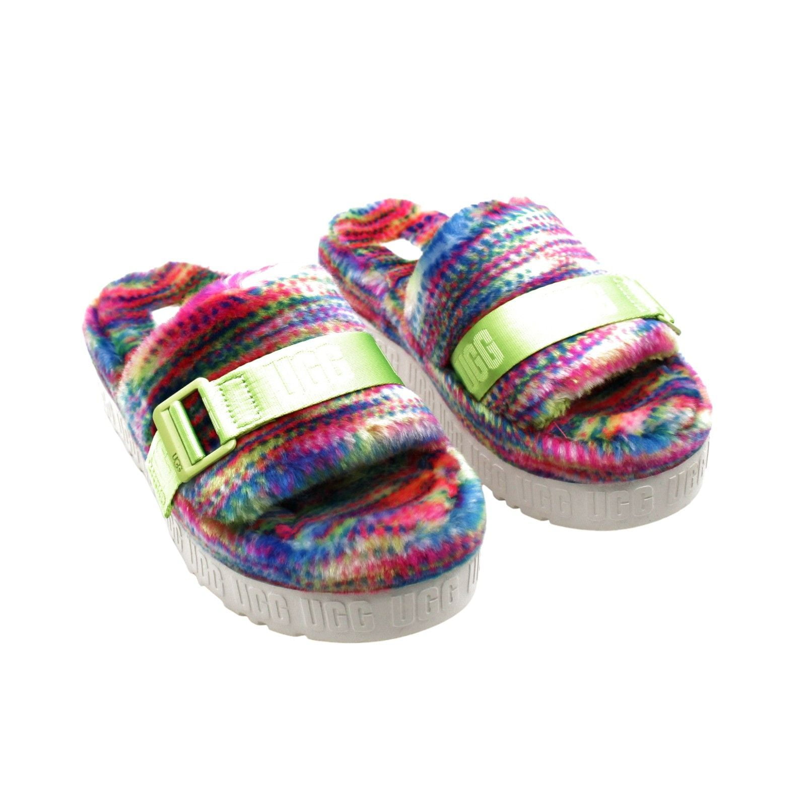 UGG Fluffita Pixelate Multicolor Women's Slippers