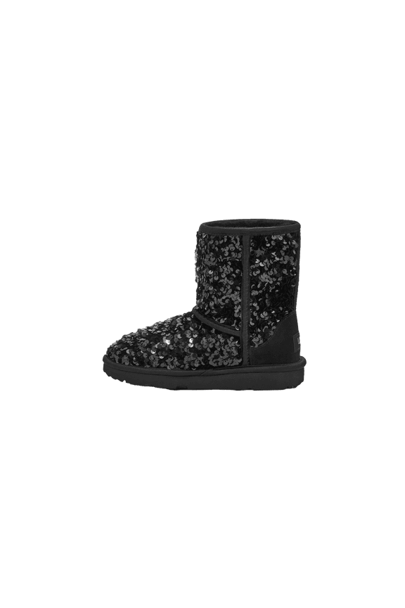 GRADE SCHOOL Classic Short Chunky Sequin Boot PS "Black" 1135330K BLK 1135330K BLK from Stadium Goods