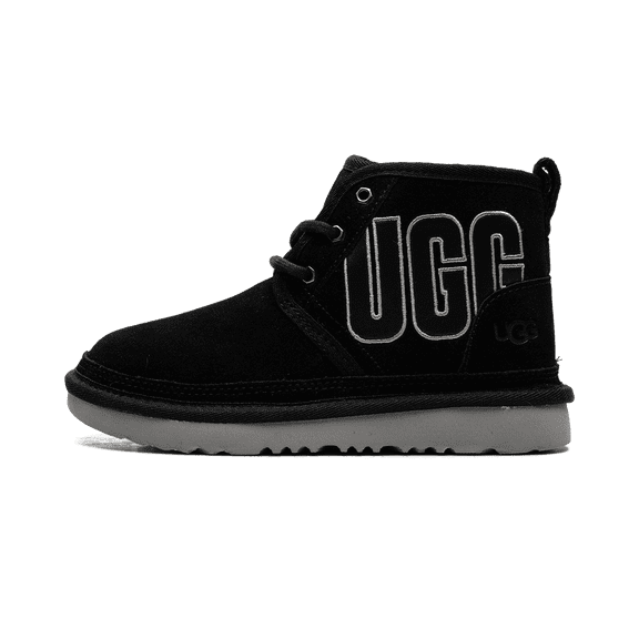 UGG GRADE SCHOOL Neumel Graphic Outline PS 1130787K BLK 1130787K BLK from Stadium Goods