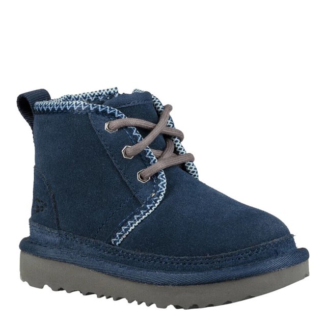 UGG Infants Neumel II 1094529T Toddler Boy's Navy Tasman Chukka Boots