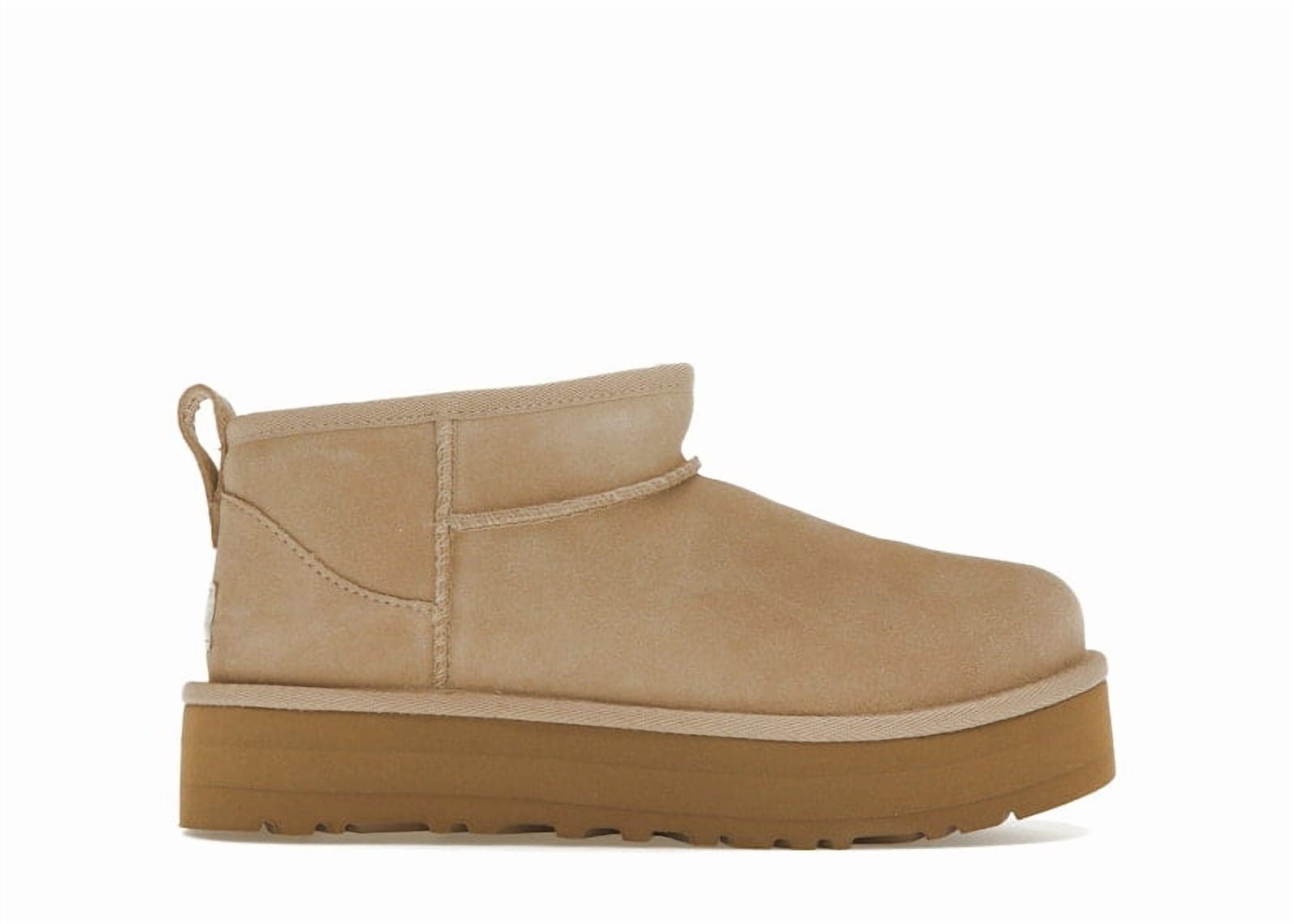 UGG Womens Suede Classic Ultra Mini Platform Boots Chestnut UGG Womens Suede Classic Ultra Mini Platform Boots Chestnut