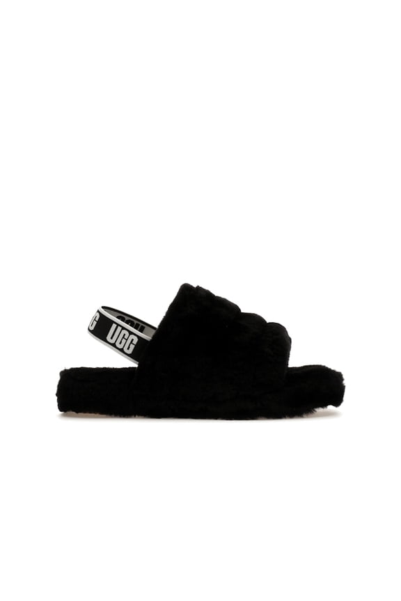 Kid's Fluff Yeah Slide Black Sandals, from StockX