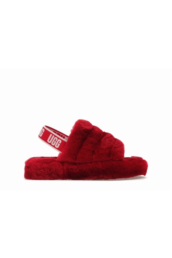 Kid's Fluff Yeah Slide Ribbon Red Sandals, from StockX