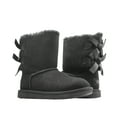 thumbnail image 1 of UGG Kids Bailey Bow II Boots Black 2 Youth, 1 of 6