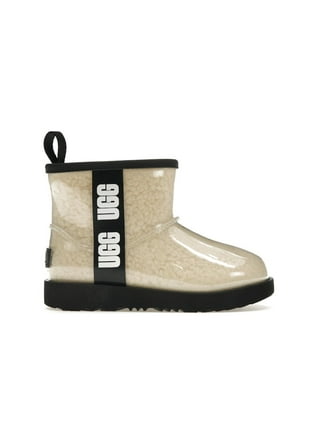 【新品】UGGアグW CLASSIC CLEAR MINI MARBLE UGG Classic Clear Mini Marble Black White Waterproof Ankle