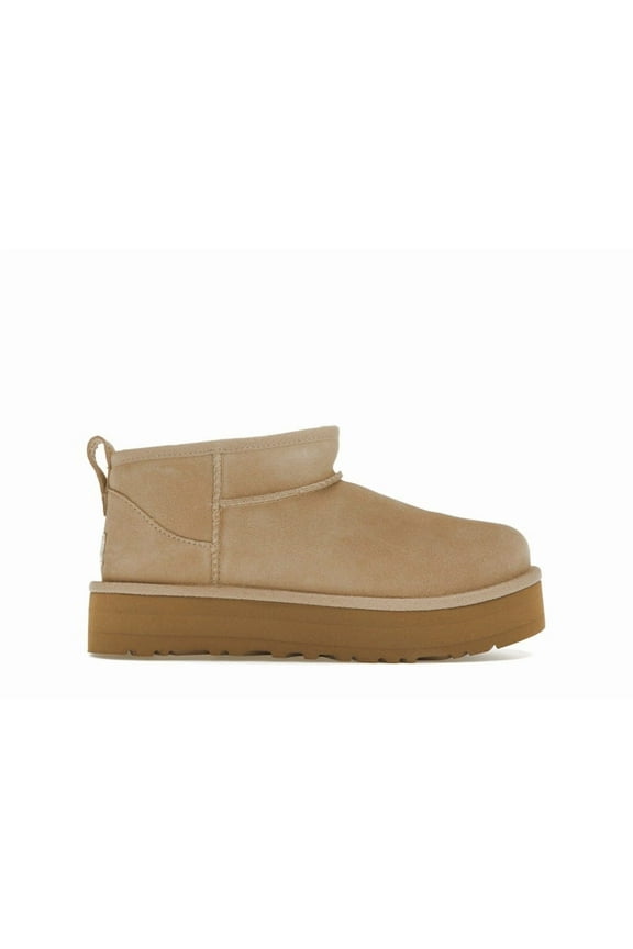 Kid's Classic Ultra Mini Platform Boot Sand, from StockX