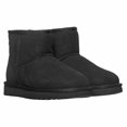 thumbnail image 1 of UGG Ladies' Size 10, Classic Mini II Boot, Black New in Box, 1 of 5