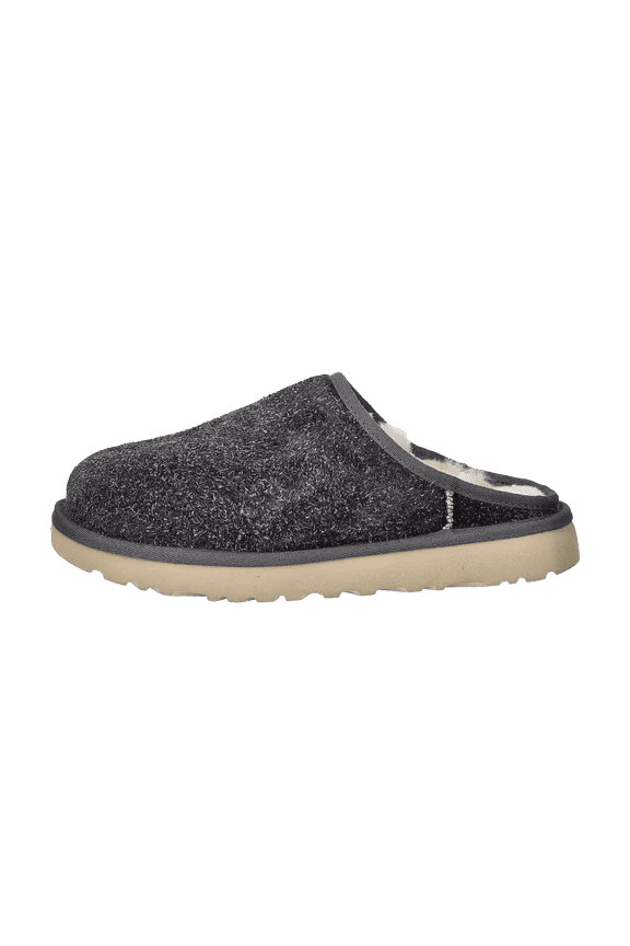 MENS Classic Slip-On Shaggy Suede Slipper "Dark Grey" 1153104 DGRY 1153104 DGRY from Stadium Goods