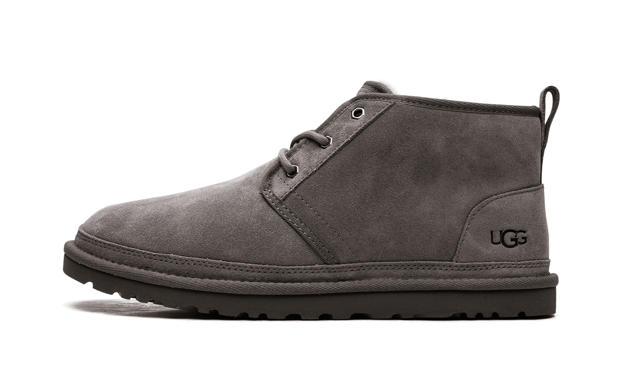 UGG Neumel Shaggy Suede Chukka Boots Dark Grey Men\'s Size 8 Real Fur New 1158219 UGG® Neumel Shaggy Suede for Men | UGG® main image 4