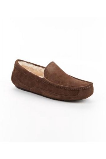 UGG Men\'s Brown Ascot 2 Suede Leather Classic Slip-On Loafer Size US 9 Ascot Slipper for Men | UGG® main image 3
