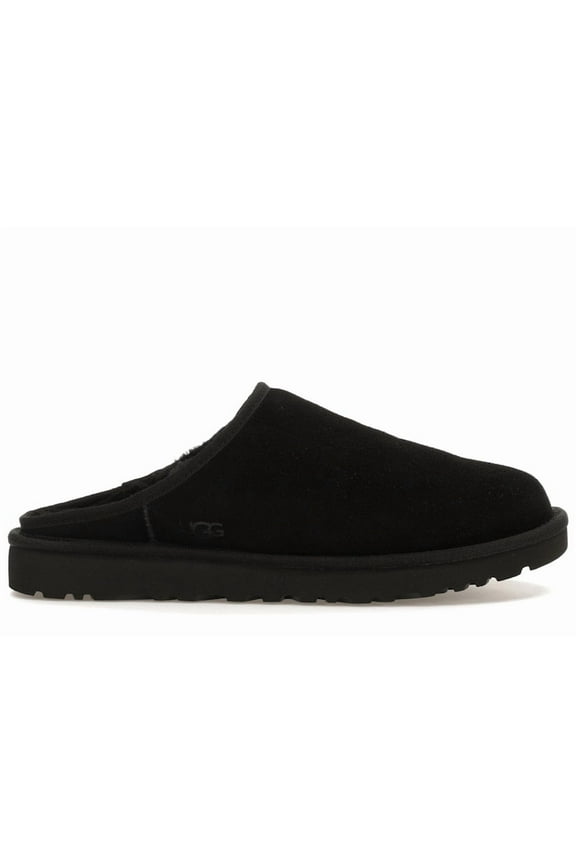 Men's Classic Slip-On Black Slippers, from StockX