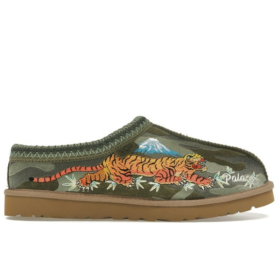 UGG Men's Tasman Slipper Palace Burnt Olive Camo, from StockX