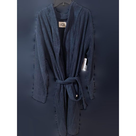 UGG Men's Unisex Classic Robe Navy Small S