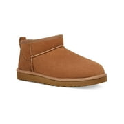 UGG Men s Wool Lining Bootie Slipper, Chestnut, 11