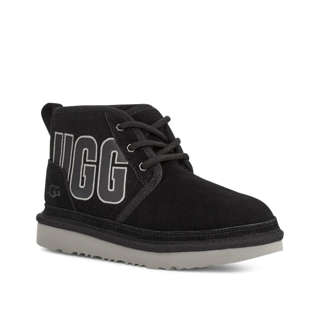 Brand New UGG Neumel Graphic Men’s Boots “Black Grey Suede” UGG Men main image 2