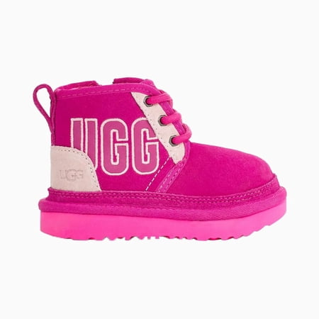 UGG Neumel Graphic Outline Pink Multi 1130787K-PKMU Grade-School Size 5