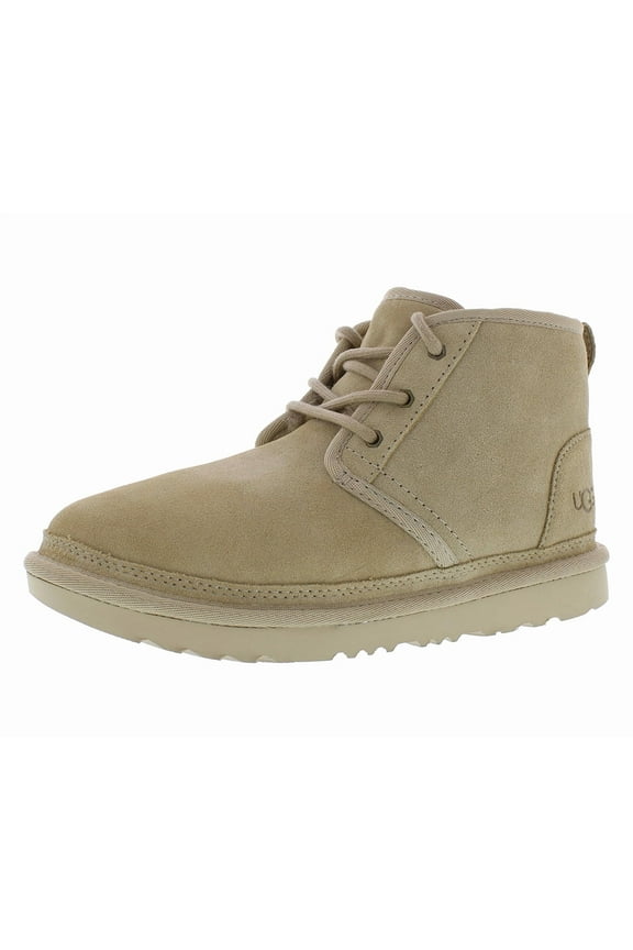 Neumel II Boot PS Girls Shoes Size 3, Color: Beige