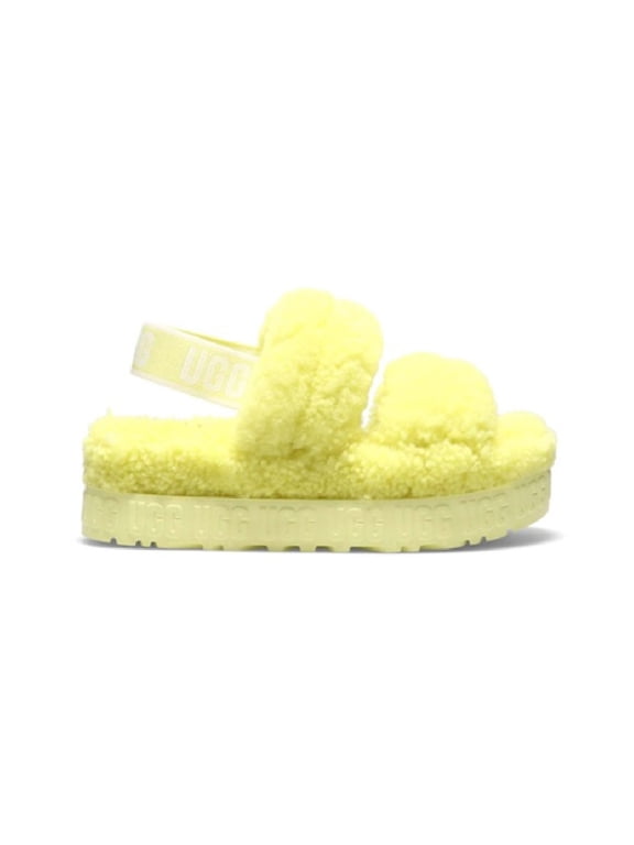 Women's UGG Oh Fluffita Slide Lemon Lime (1120876-LELI) - 8
