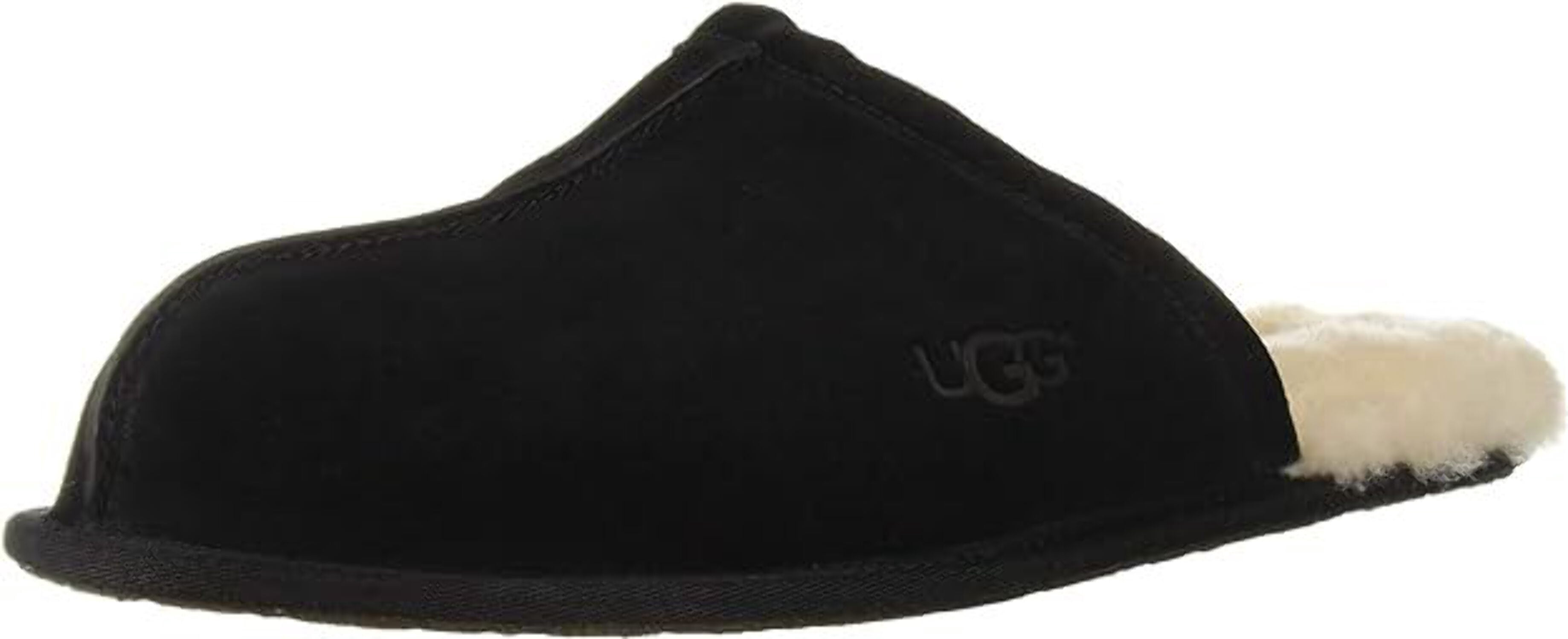 NEW‎ UGG MEN\'S SUEDE LEISURE SCUFF SLIP ON SLIPPERS BLACK UGG Men main image 3
