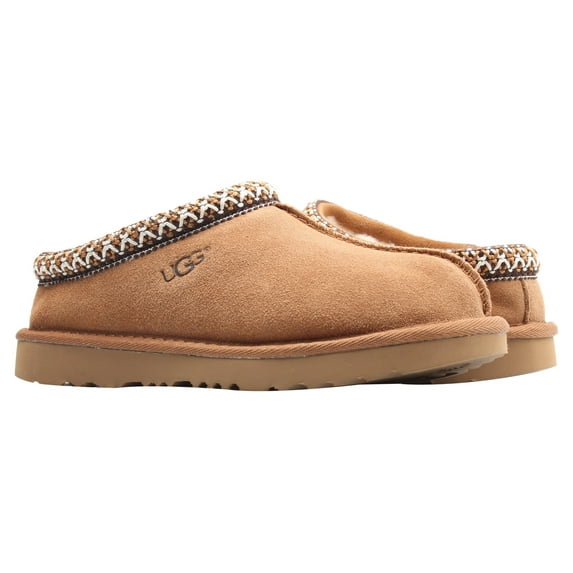 UGG Tasman II 1582007 Slipper Kids Size 6 Chestnut Suede Slip-On Shoes RHS2577 (Brown,6)