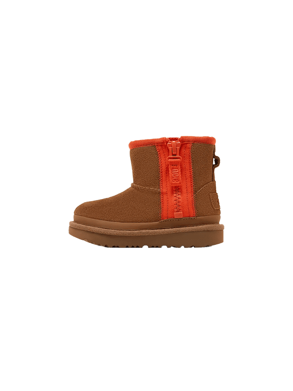 TODDLER Mini Zipper Tape Logo Boot TD "Chestnut" 1143699T CHE 1143699T CHE from Stadium Goods