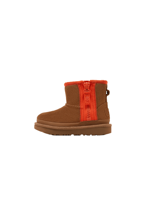 TODDLER Mini Zipper Tape Logo Boot TD "Chestnut" 1143699T CHE 1143699T CHE from Stadium Goods