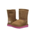 thumbnail image 1 of ugg toddler classic children's shoes 1017703t chestnut pink azalea, 1 of 5