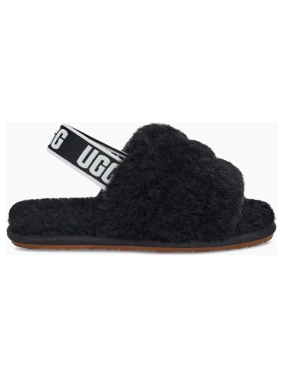 Toddlers' Fluff Yeah Slide in Black, 9 US