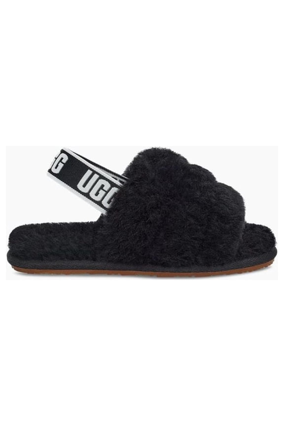 Toddlers' Fluff Yeah Slide in Black, 9 US