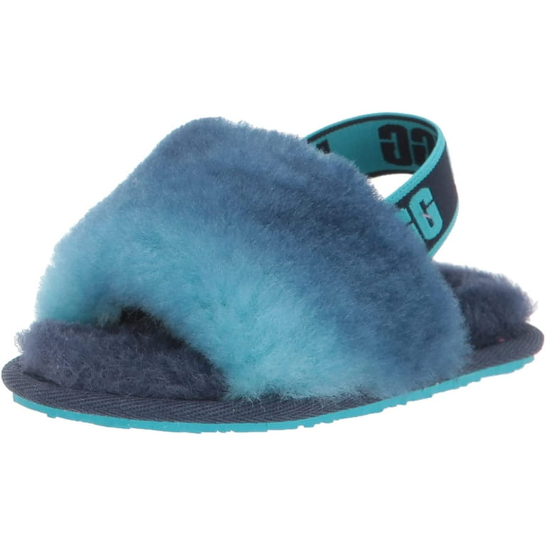 Clear water blue ugg slippers sale