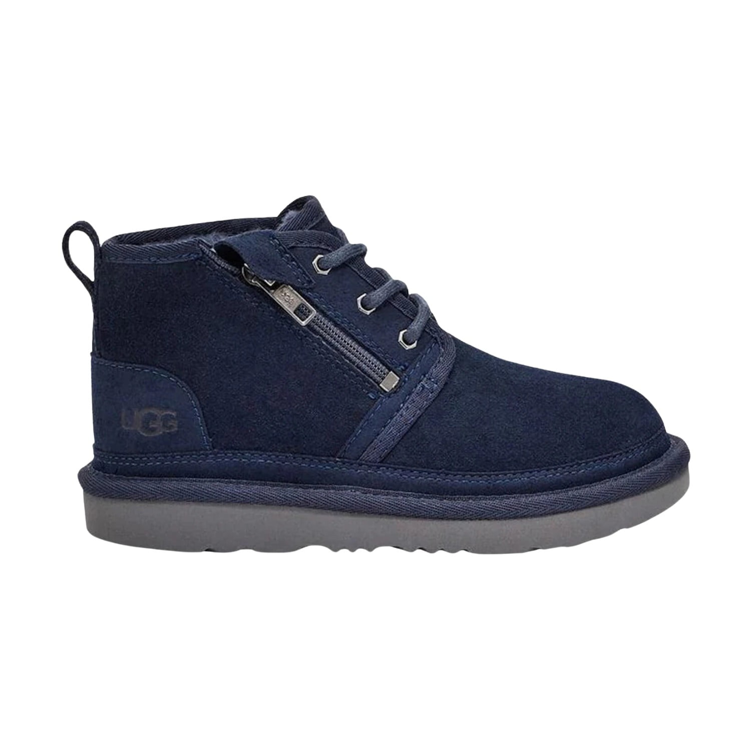 UGG Unisex Child T Neumel Zip Chukka Boot Big Kid 8 12 Years 6 Big Kid Navy Walmart
