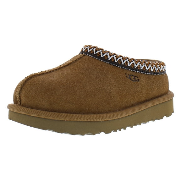 UGG Unisex-Child Tasman II Slipper - Black, Chestnut