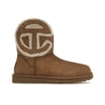 thumbnail image 1 of UGG Unisex x Telfar Logo Mini Chestnut Boots, from StockX, 1 of 5