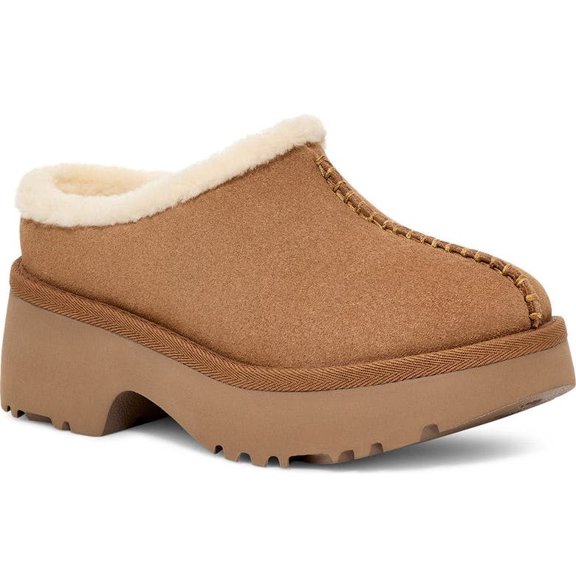 UGG W NEW HEIGHTS COZY CLOG Clogs Chestnut