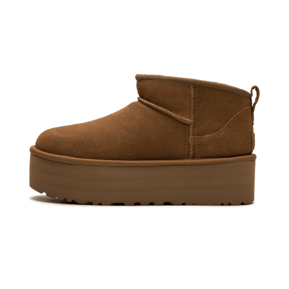 UGG WOMENS CLASSIC ULTRA MINI PLATFORM WMNS "Chestnut" 1135092 CHE from Stadium Goods