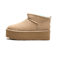 thumbnail image 1 of UGG WOMENS CLASSIC ULTRA MINI PLATFORM Womens "Sand" 1135092 SAN 1135092 SAN from Stadium Goods, 1 of 8