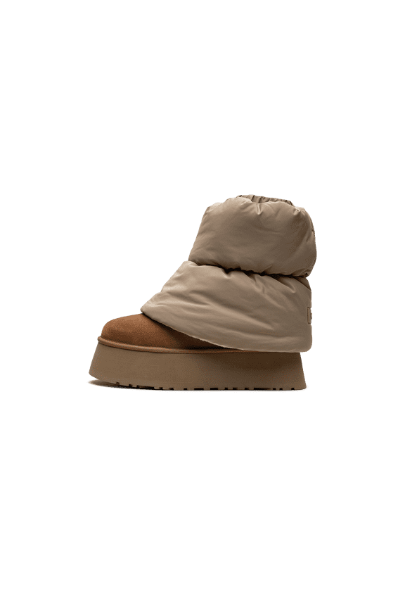 WOMENS Classic Mini Dipper Puffer Boot Womens "Amphora Chestnut" 1158275 AHS 1158275 AHS from Stadium Goods