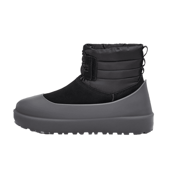 UGG WOMENS Classic Mini Lace Up Weather Womens "Grey/Black" 1120849 BLK 1120849 BLK from Stadium Goods